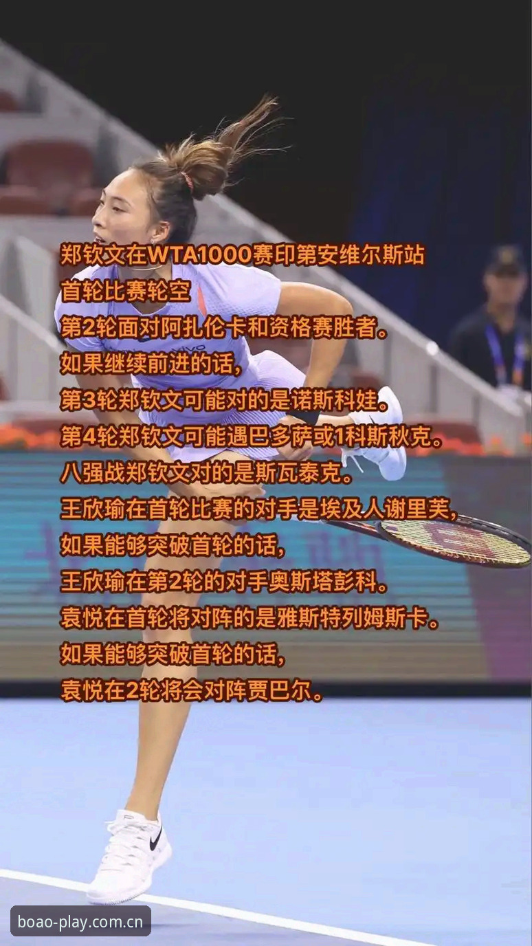 法网女单抽签出炉，中国金花郑钦文如何应对430分保分压力？